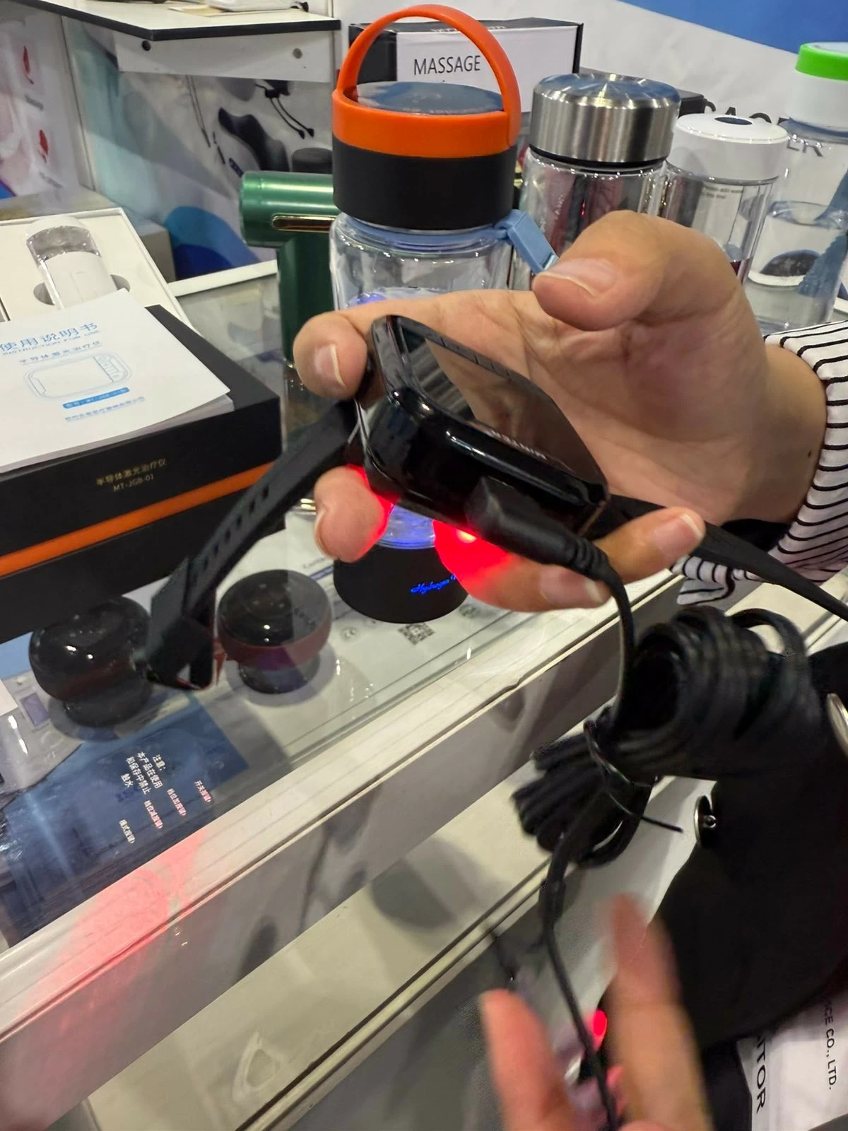 MEDTECH OF THE FUTURE Various innovative medical devices were presented during the event.