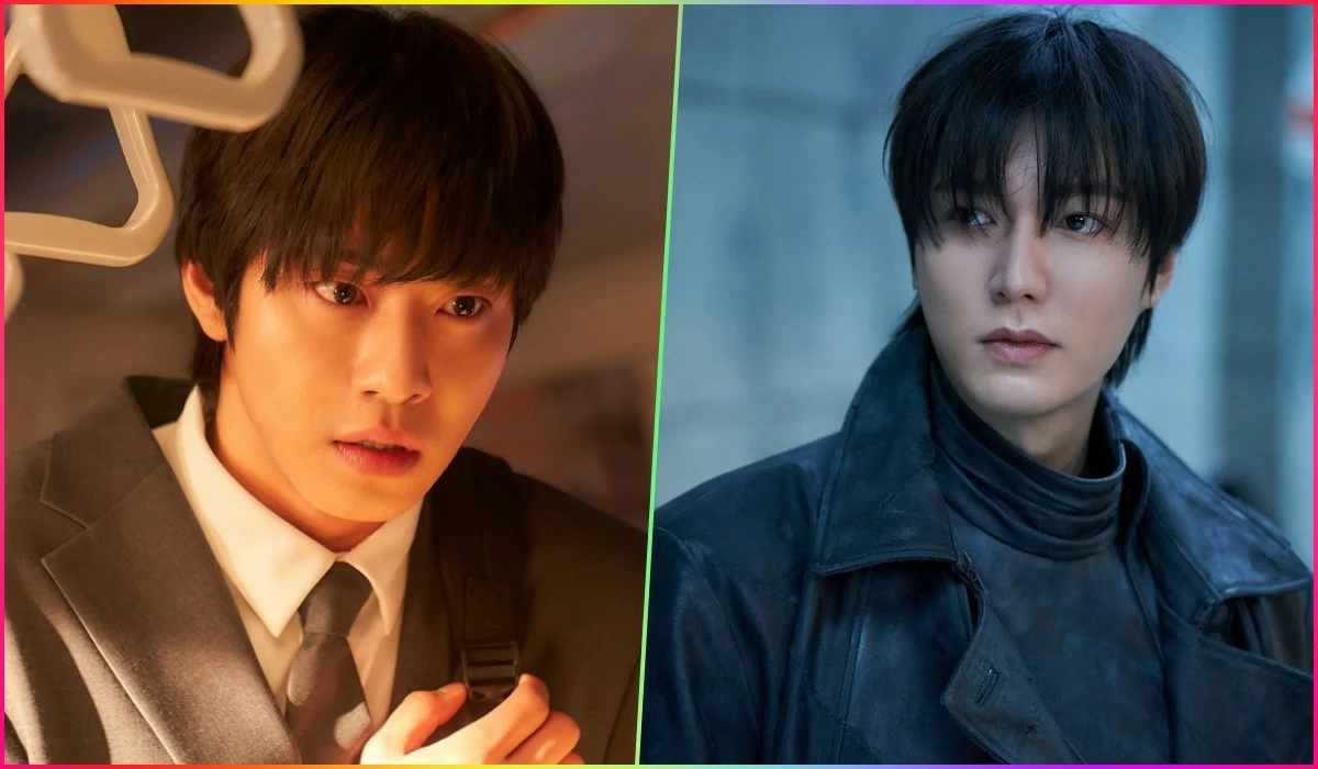 “Omniscient Reader: The Prophet” stars Ahn Hyo-seop (left) and Lee Min-ho (KOFIC, Lotte) 
