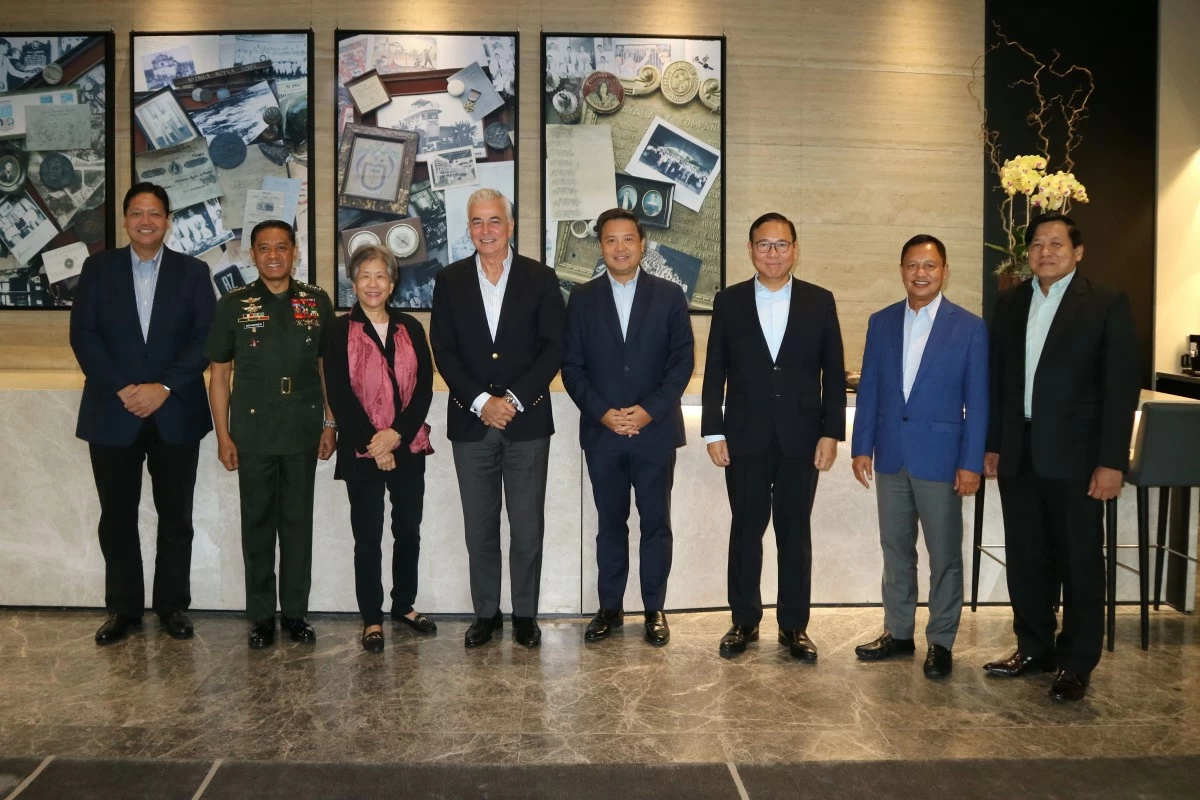 From Left to Right: John Eric T. Francia (Board Trustee), Gen. Romeo S. Brawner, Jr. CS AFP (Ex-Officio Member), Evelyn L. Forbes (Board Trustee), Fernando Zobel de Ayala (Chairman of the Board), Raul Anthony A. Concepcion (Board Trustee), Gen. Emmanuel T. Bautista AFP (Ret) (President), MGen. Victor V. Bayani AFP (Ret) (Executive Director), Aniceto V. Bisnar, Jr. (Board Trustee)