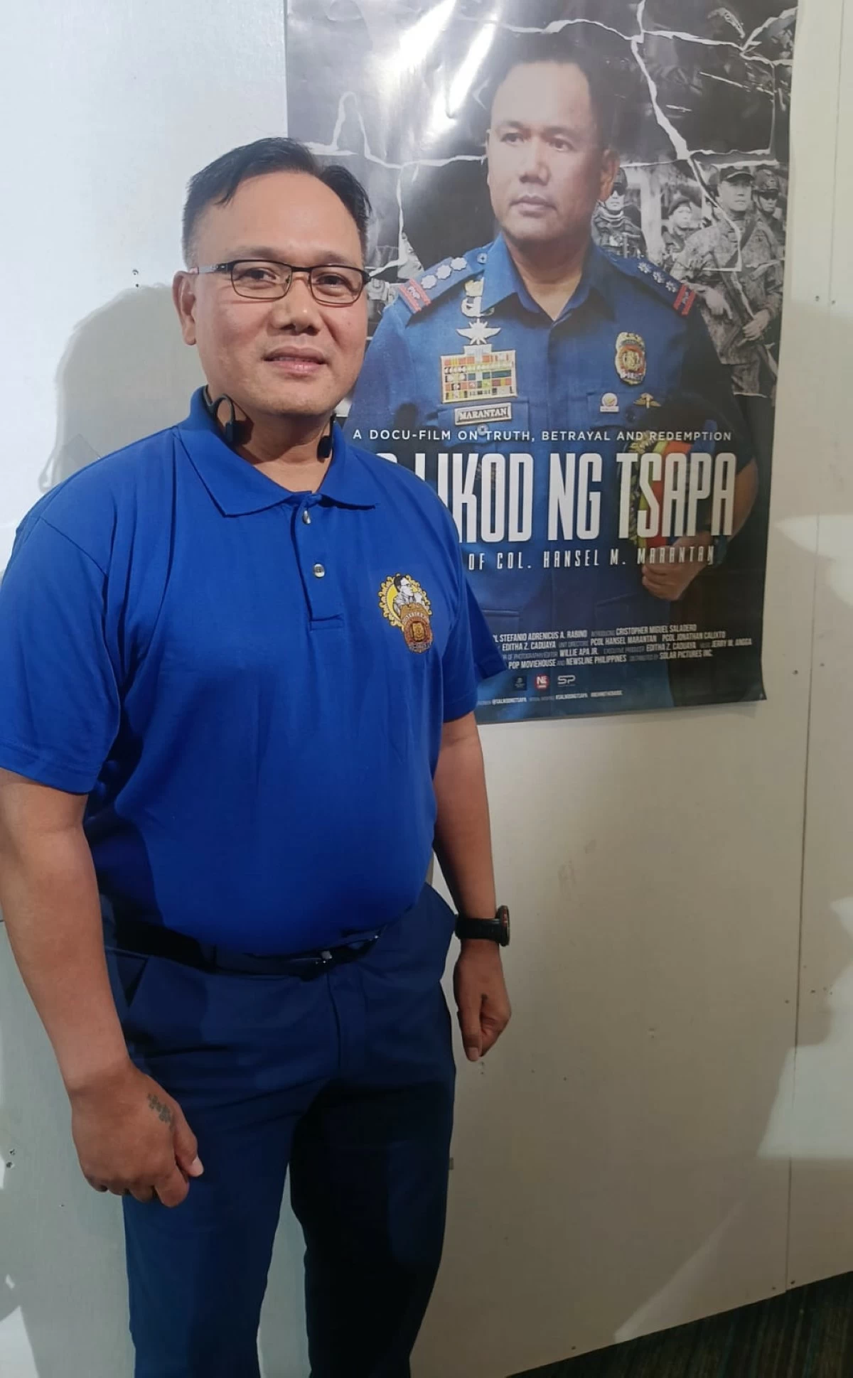 Former chief of the Davao City Police, Col. Hansel Marantan

