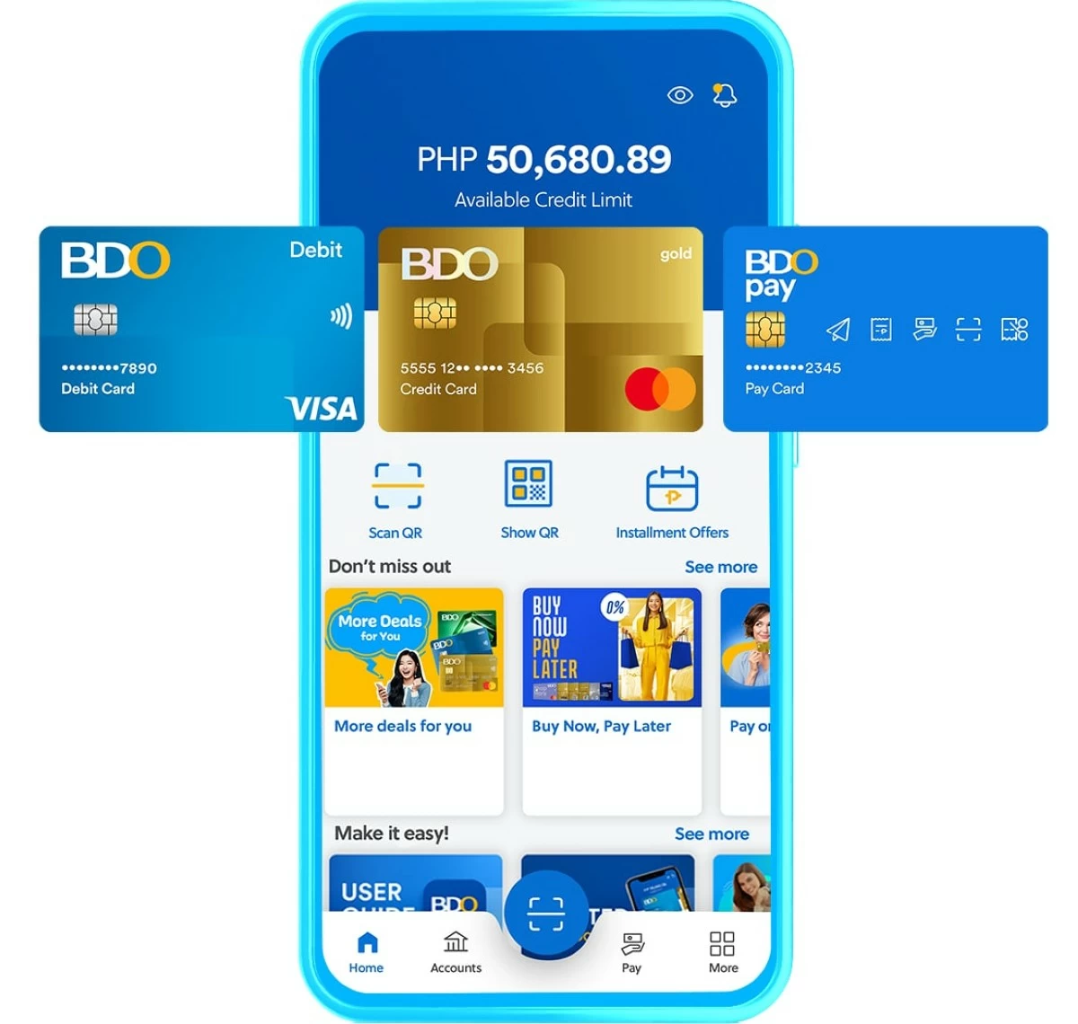 BDO Pay dashboard
