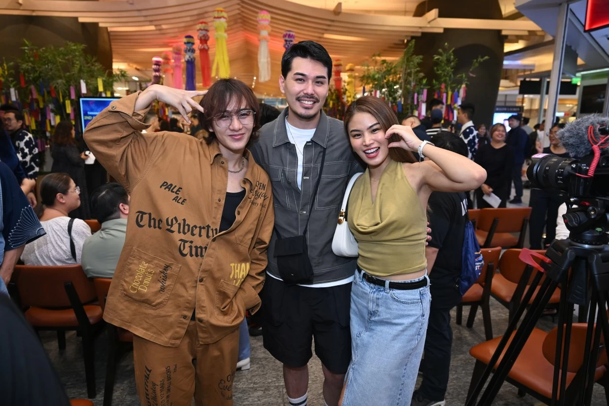 Rio Mizu, Kohei Sato, and Yuki Sonoda