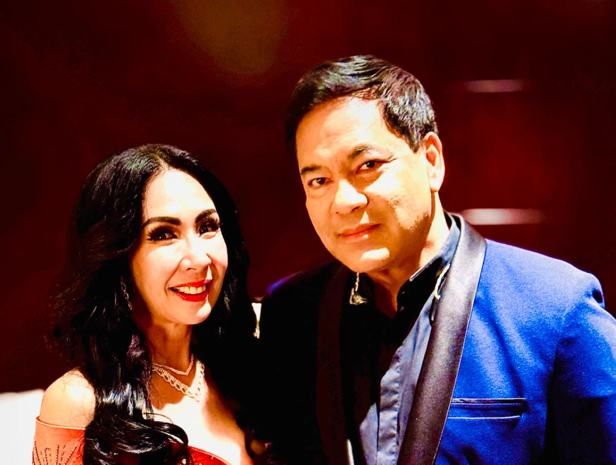 Martin Nievera and Giselle Sanchez