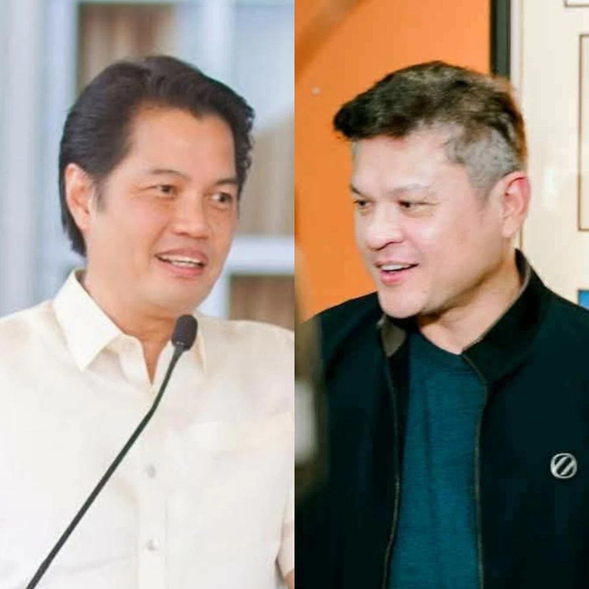 Bacolod City lone district Rep. Albee Benitez (left), Davao City 1st district Rep. Paolo Duterte (Facebook)