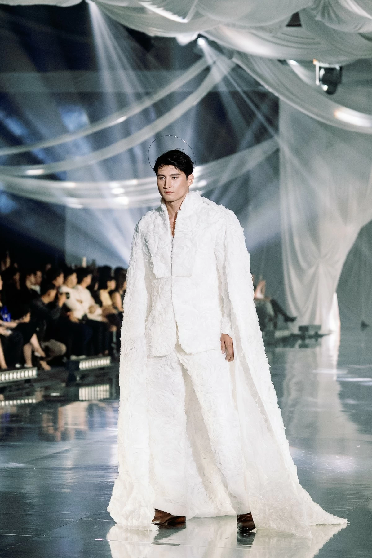 The collection's menswear pieces