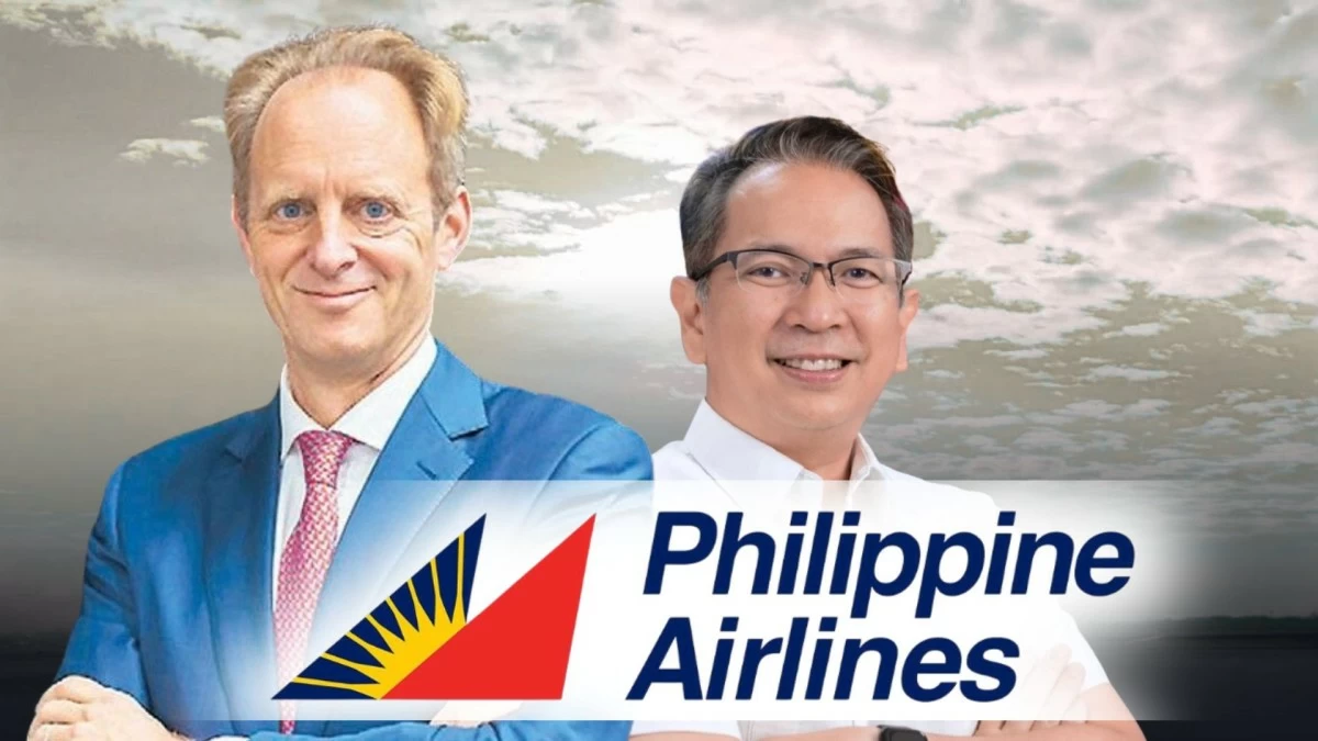  Philippine Airlines (PAL) President Richard Nuttall and Chief Operations Officer
 Carlos Luis L. Fernandez 
