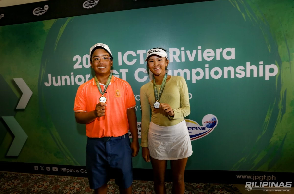 Patrick Tambalque, left, and Gabriela Sison (PGT)