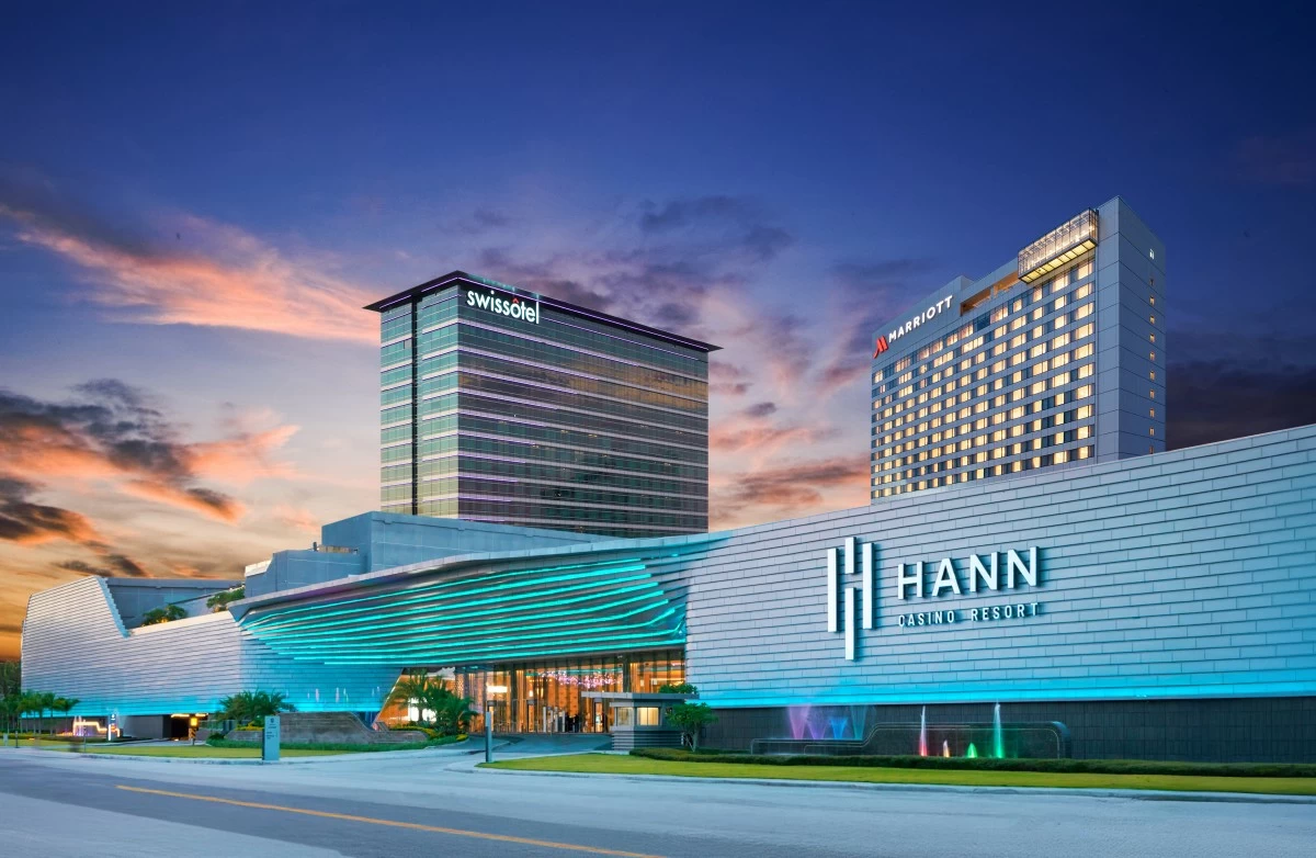 AN EMERGING ICON Hann Resorts is a go-to Clark destination for luxury accommodations, gaming, and fine dining