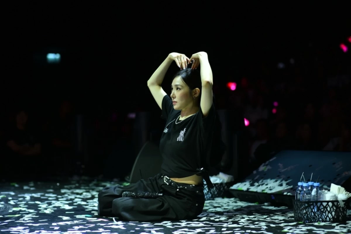 Tiffany Young at her “Here for You” Fan Concert Tour in Manila on July 27 at the Samsung Hall of SM Aura Premier (Photo from L-Squared Productions).