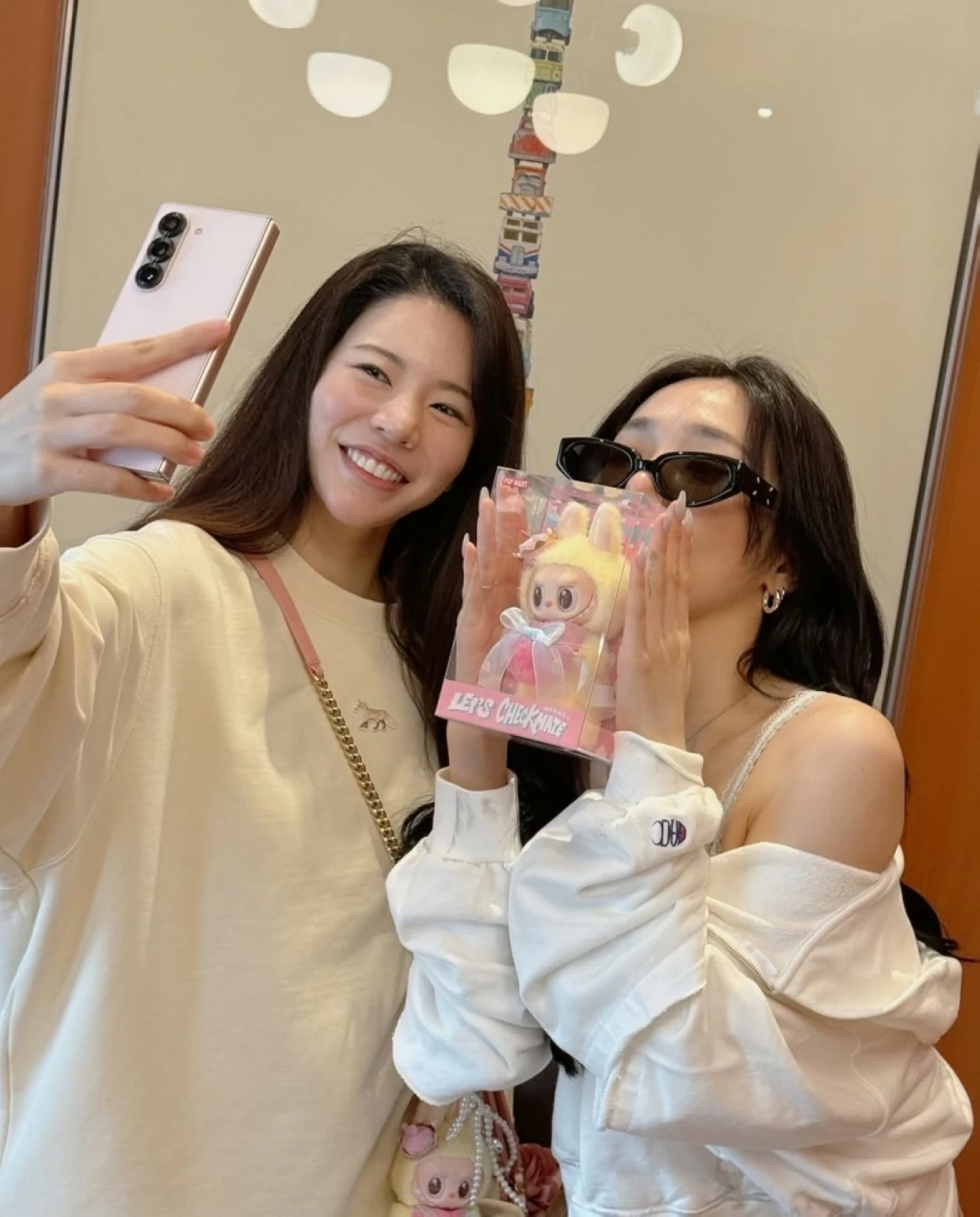 Tiffany Young marked her birthday on Aug. 1 with fellow members of Girls' Generation (Instagram) 