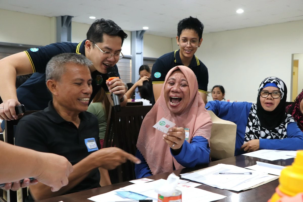 Trainers gear up to cascade the program. Regular training of trainers sessions are held to ensure that more individuals are equipped to teach farming communities nationwide.