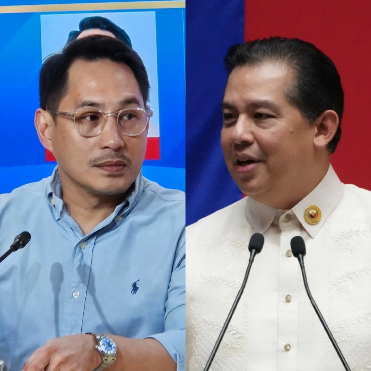 Lanao del Sur 1st district Rep. Zia Alonto Adiong (left), House Speaker Martin Romualdez (MANILA BULLETIN, PPAB)