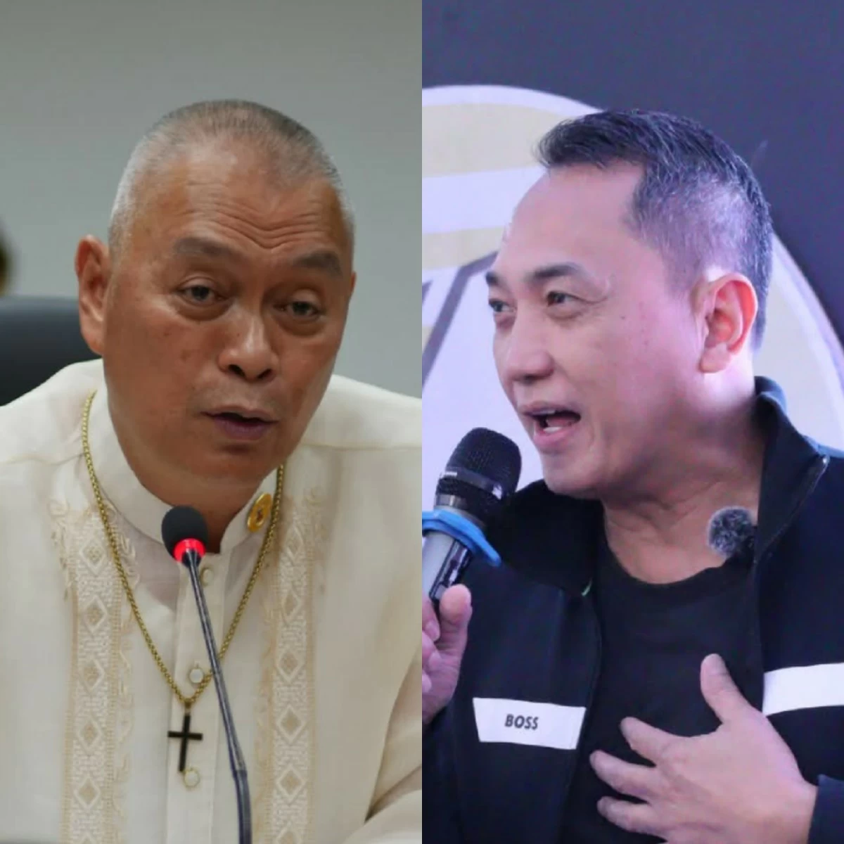 APEC Party-list Rep. Sergio Dagooc (left), PhilRECA Party-list Rep. Presley de Jesus (Facebook)
