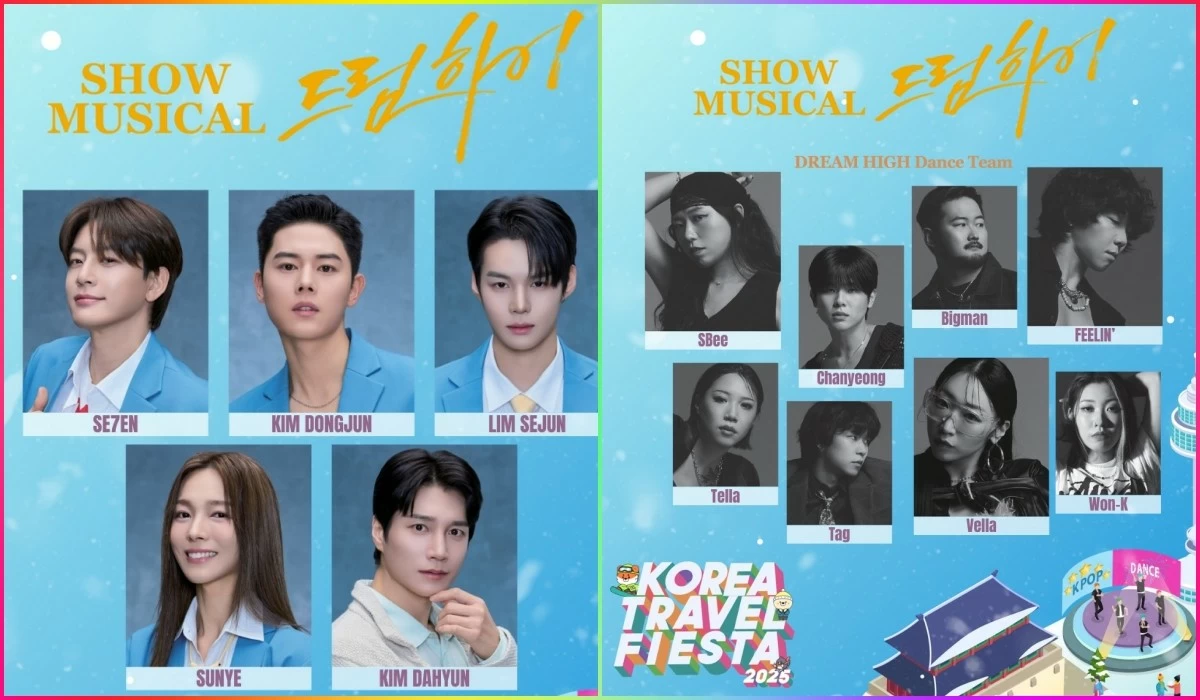 The cast of "Dream High" musical (KTO Manila Office) 