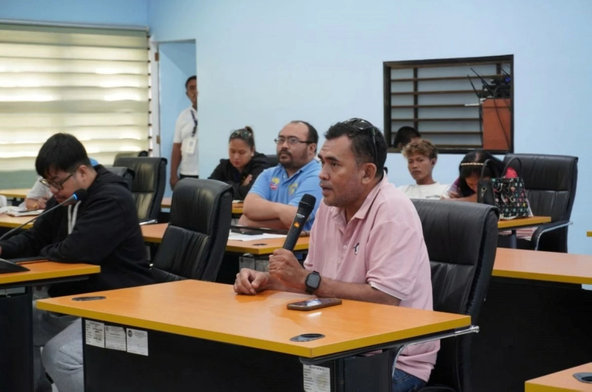 The public hearing conducted by the Muntinlupa City Council's e Committee on Person with Disability on July 31 about the Starbucks incident (Photo from the Sanggunian Secretariat - Muntinlupa)