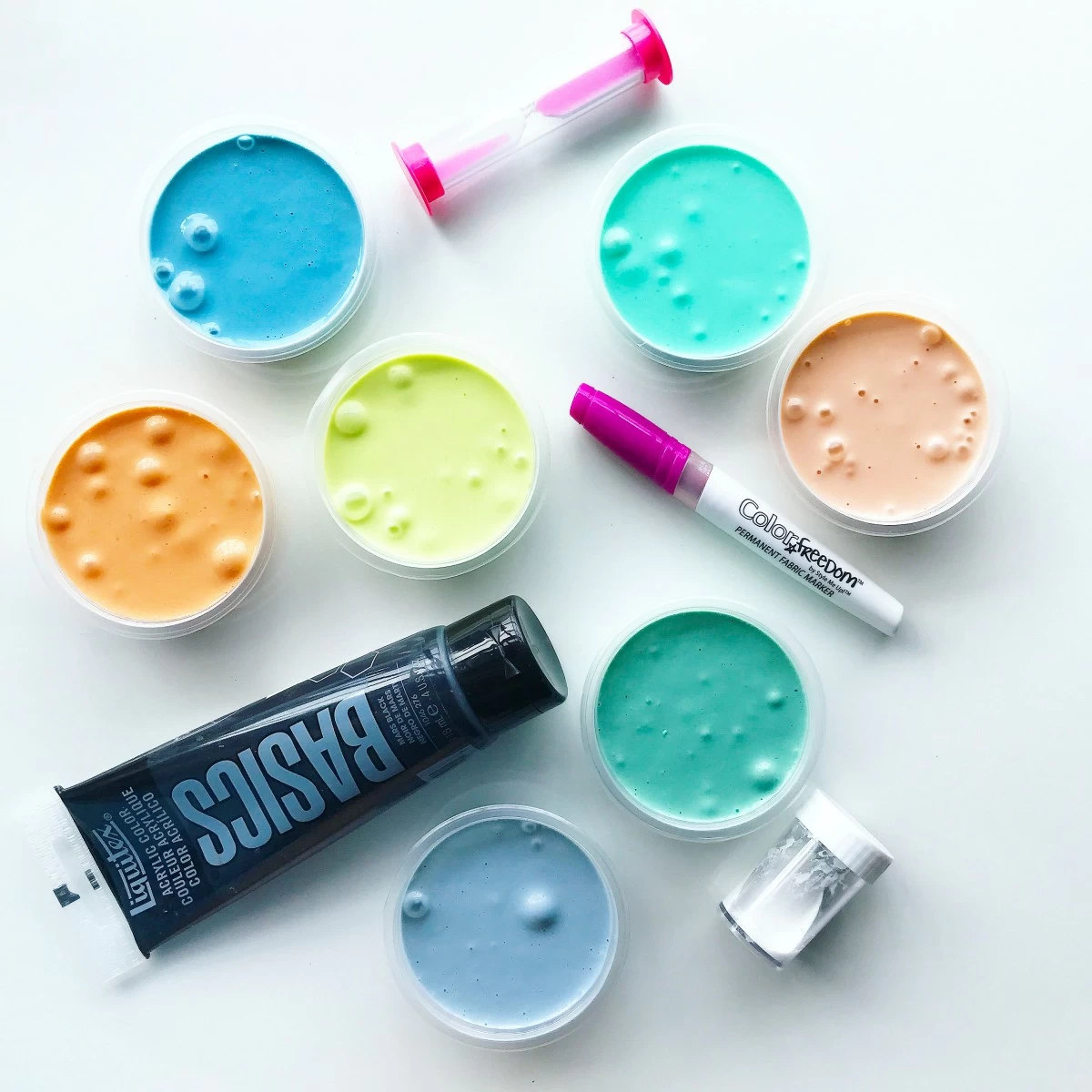 It was easy and fun to make slime