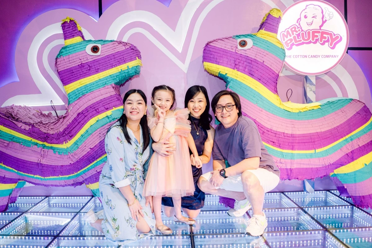 Meg Hernandez and her family