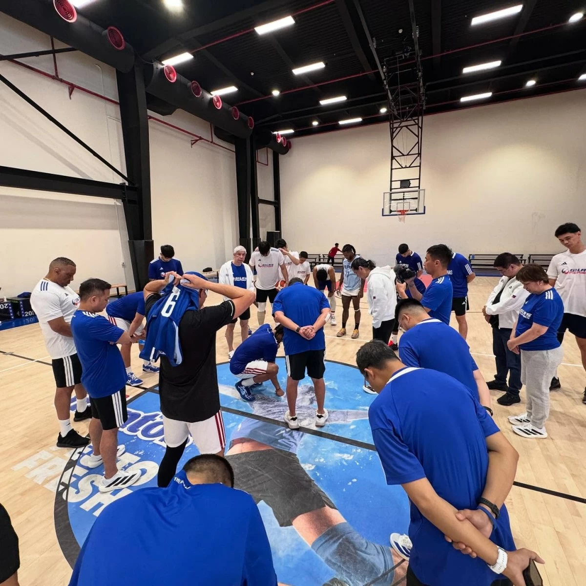 Gilas Pilipinas doubles down its preparations ahead of the 2025 FIBA Asia. (SBP)