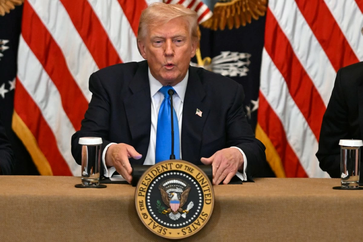 President Donald Trump speaks at an event to promote his proposal to improve Americans' access to their medical records in the East Room of the White House, Wednesday, July 30, 2025, in Washington. (AP Photo/John McDonnell)