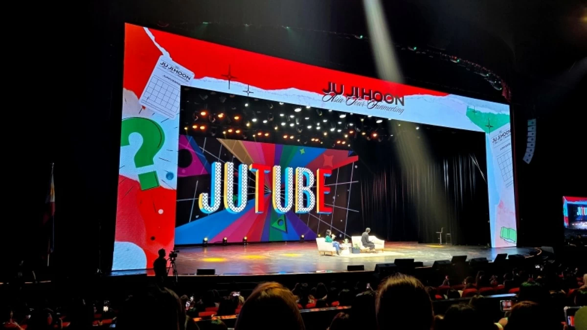 Ju Ji-hoon's Juniverse in Manila fan meeting on Aug. 2 at the Newport Performing Arts Theater (Jonathan Hicap) 