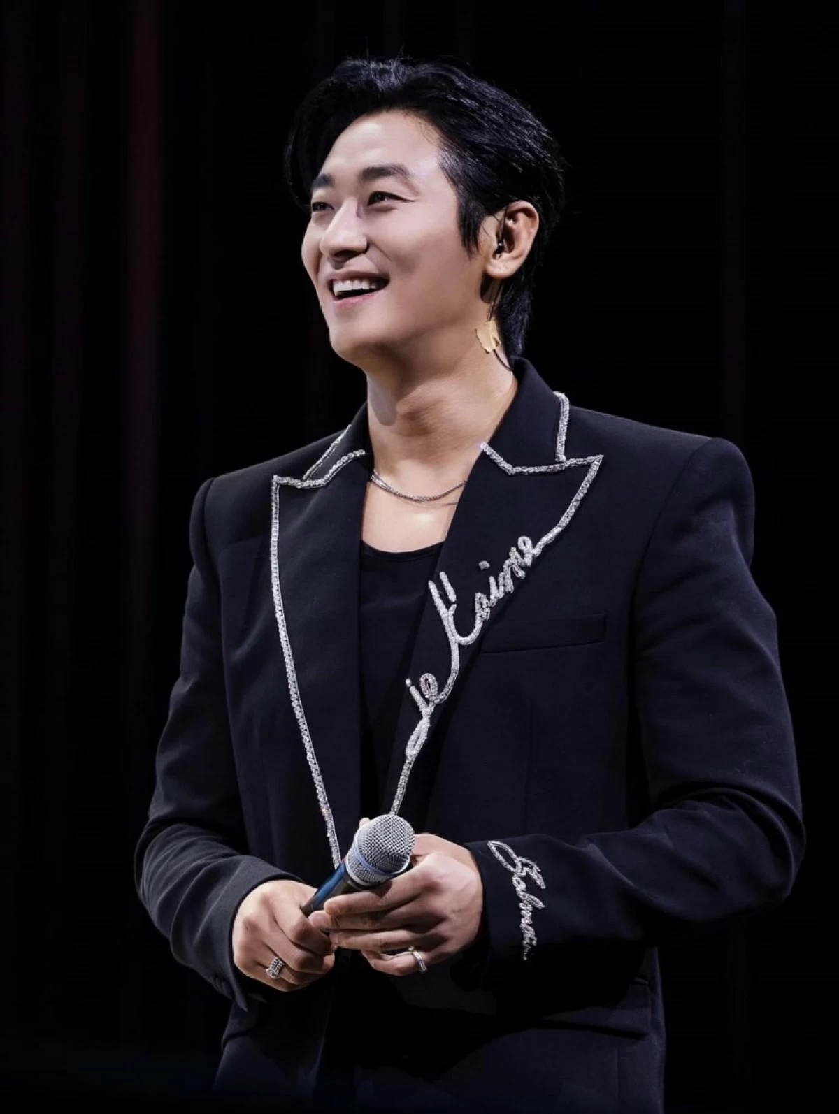 Korean star Ju Ji-hoon at his Juniverse in Manila fan meeting on Aug. 2 at the Newport Performing Arts Theater (Photo from Bliztway Entertainment) 