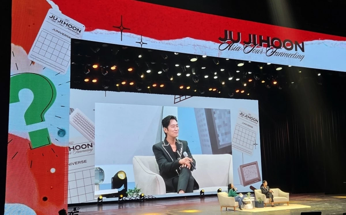 Ju Ji-hoon's Juniverse in Manila fan meeting on Aug. 2 at the Newport Performing Arts Theater (Jonathan Hicap) 