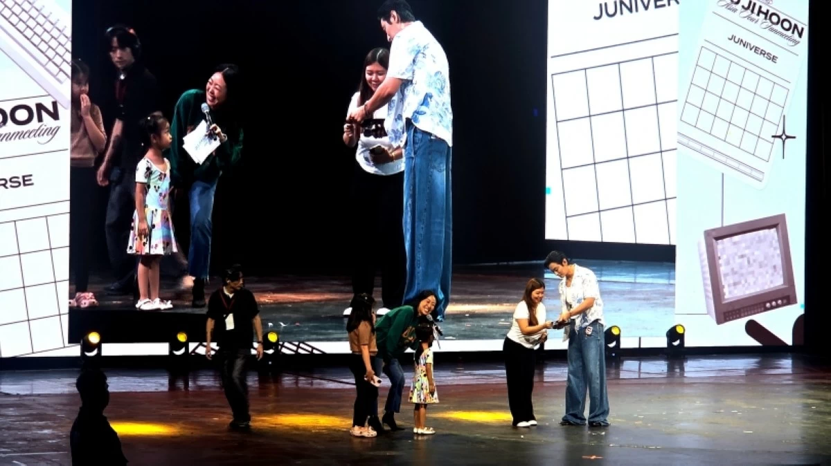Ju Ji-hoon's Juniverse in Manila fan meeting on Aug. 2 at the Newport Performing Arts Theater (Jonathan Hicap) 