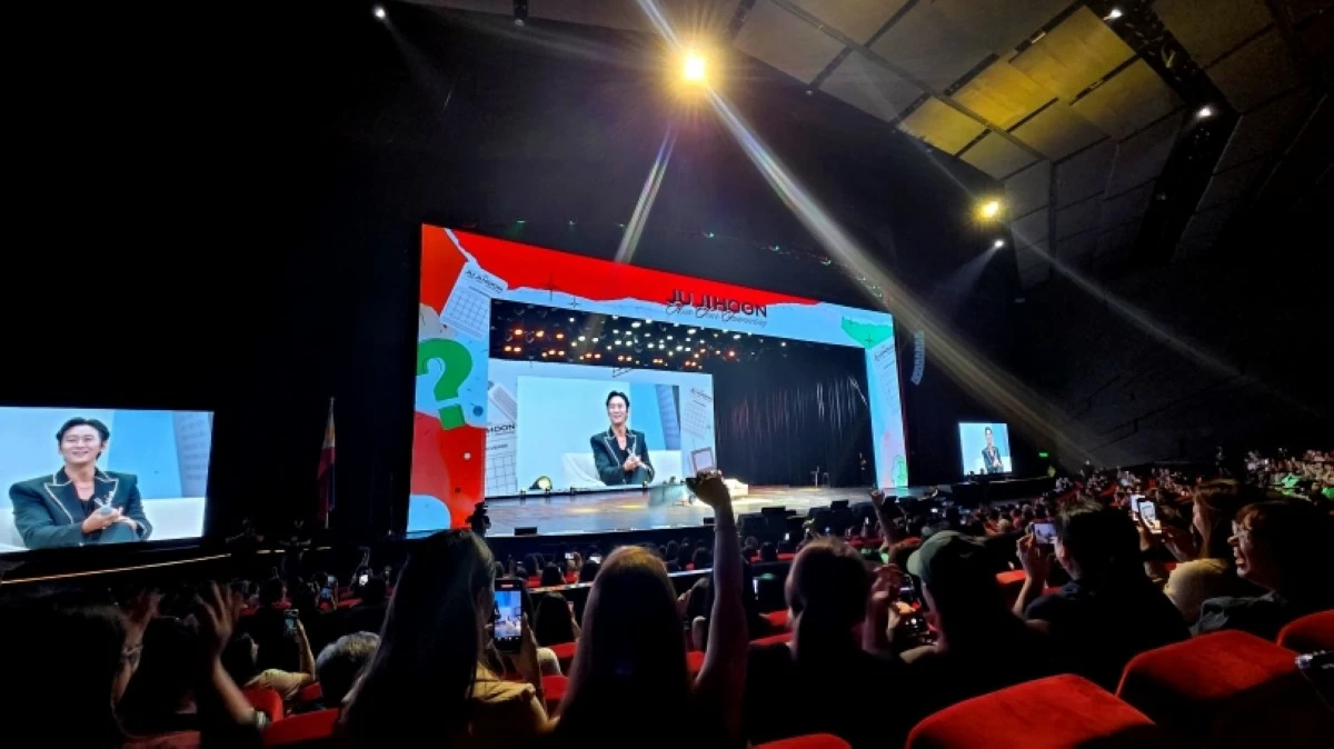 Ju Ji-hoon's Juniverse in Manila fan meeting on Aug. 2 at the Newport Performing Arts Theater (Jonathan Hicap) 