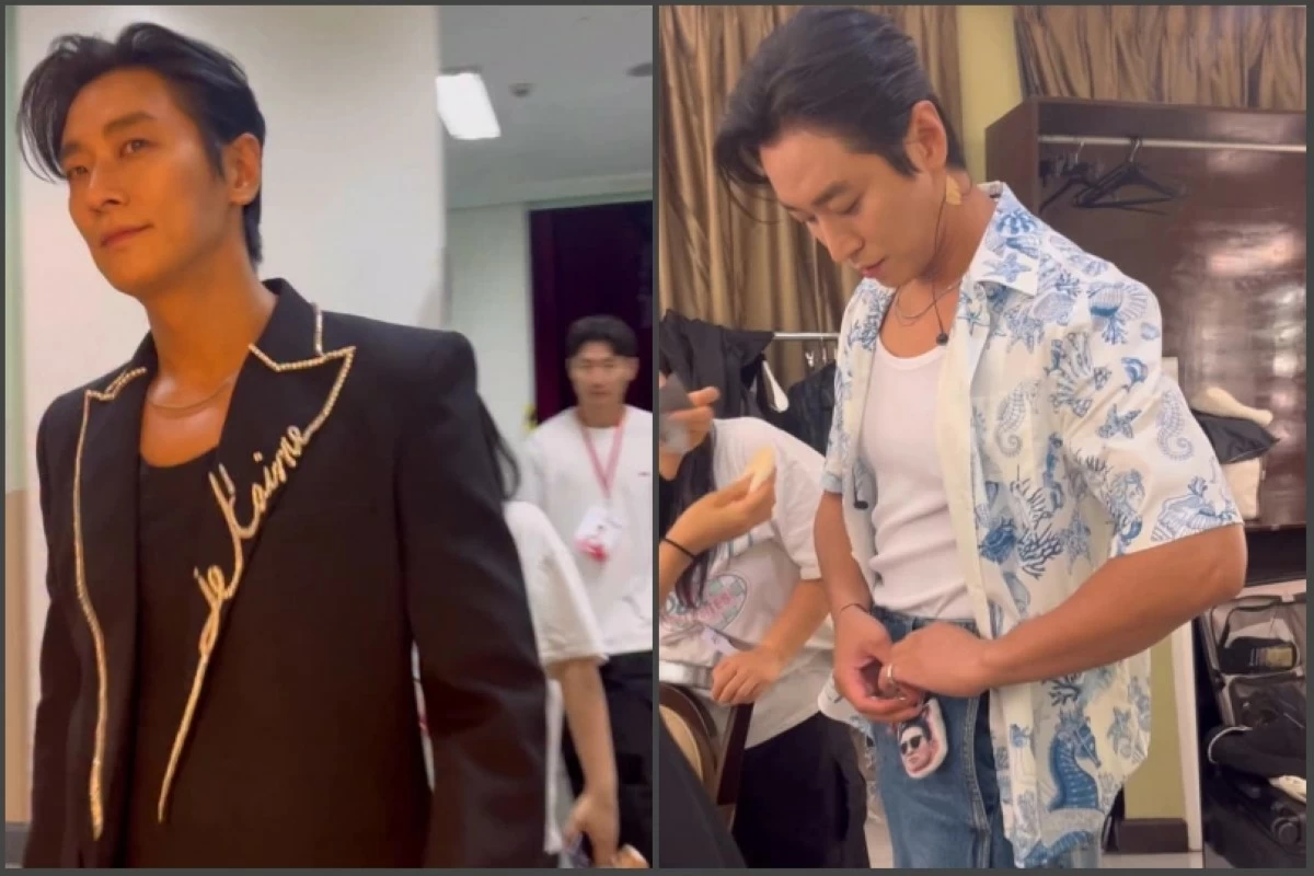 Behind the scenes of Ju Ji-hoon's Juniverse in Manila fan meeting on Aug. 2 at the Newport Performing Arts Theater (Screenshots from Blitzway Entertainment video)