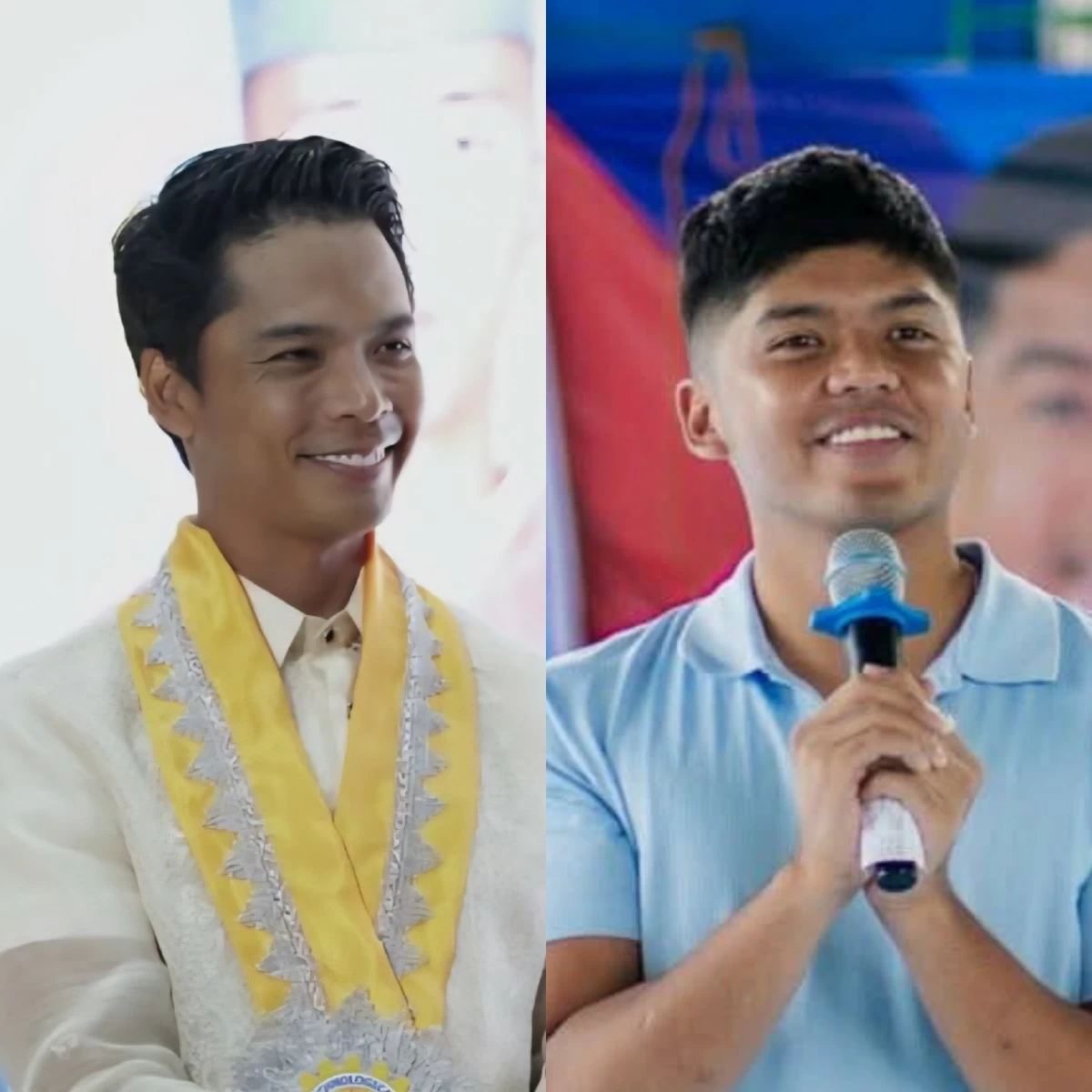 Camarines Sur 5th district Reps. Migz Villafuerte (left), Camarines Sur 2nd district Rep. Luigi Villafuerte (Facebook)