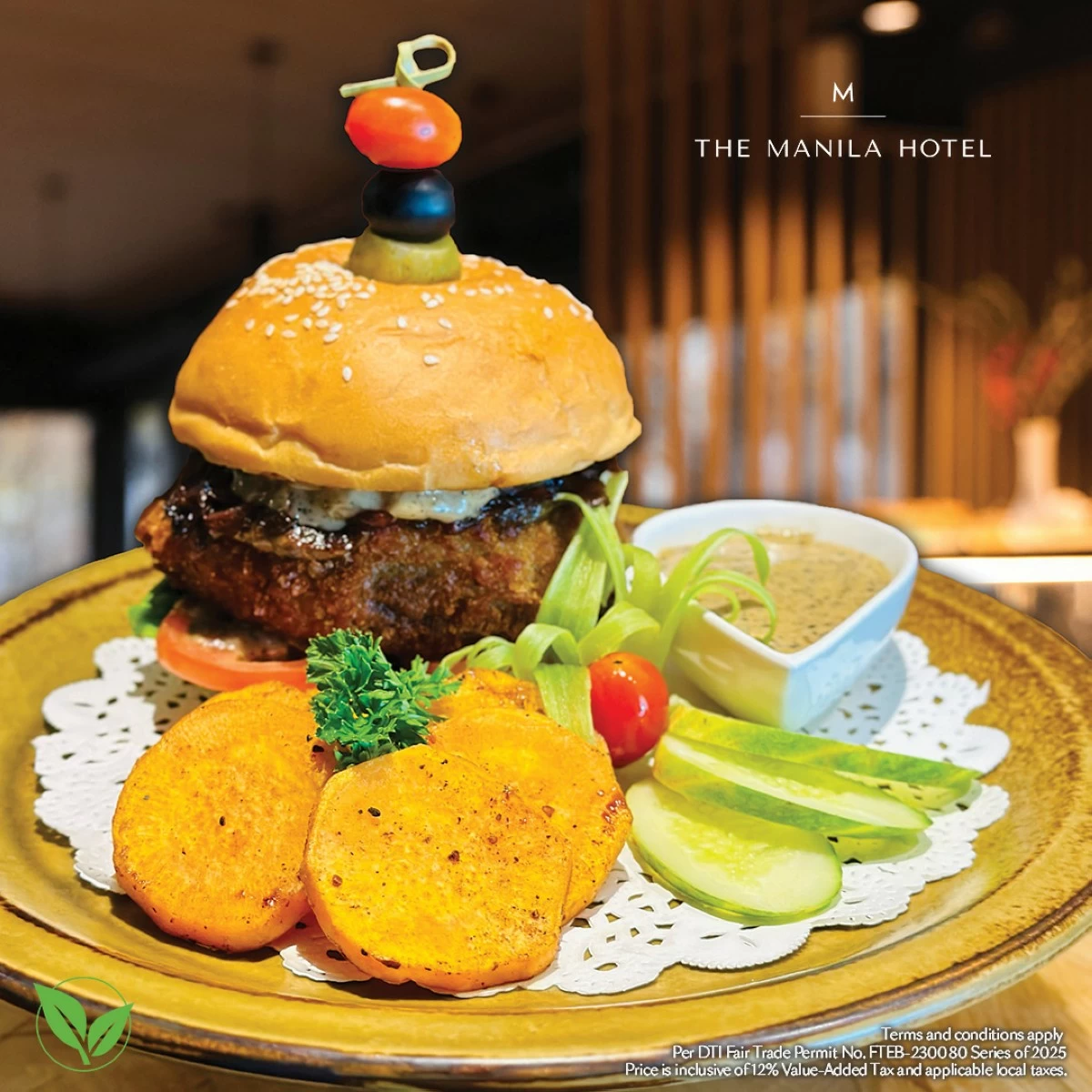 Vegan Mushroom Burger