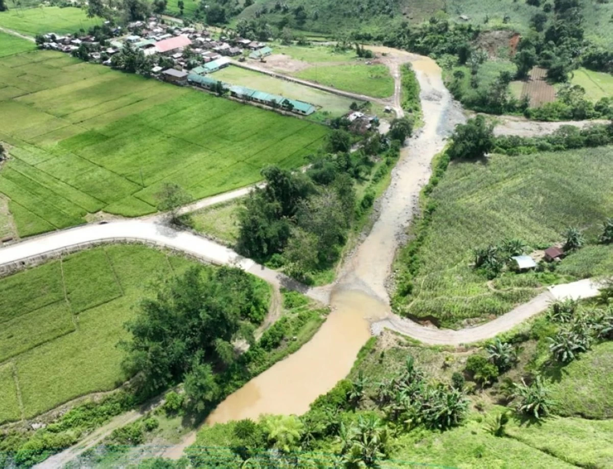 A concrete bridge will be erected in Barangay Pisompongan, Midsalip, Zamboanga del Sur to connect residents separated by the Pisompongan River to the town center. (Courtesy of OPAPRU)