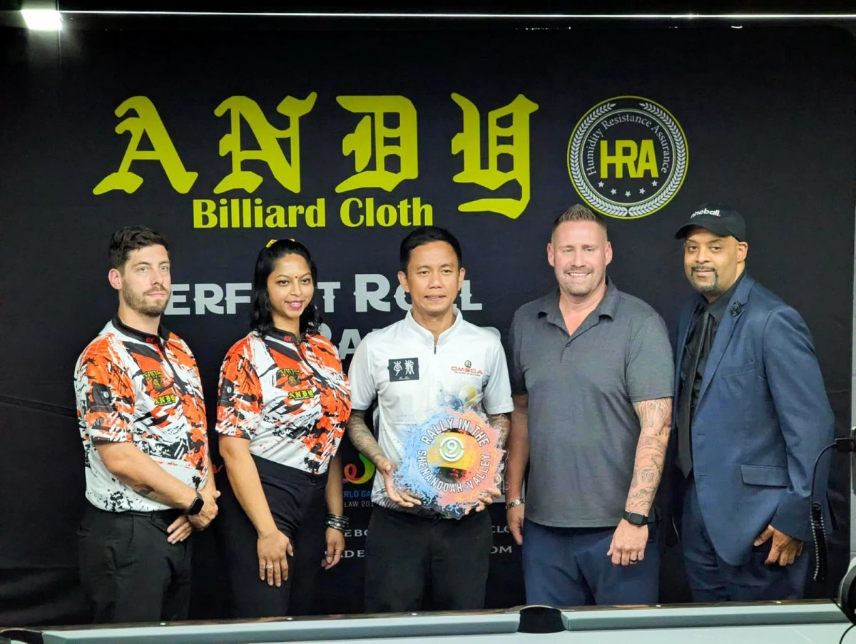 Corteza turns back Dutch rival, captures Virginia 9-ball tourney title