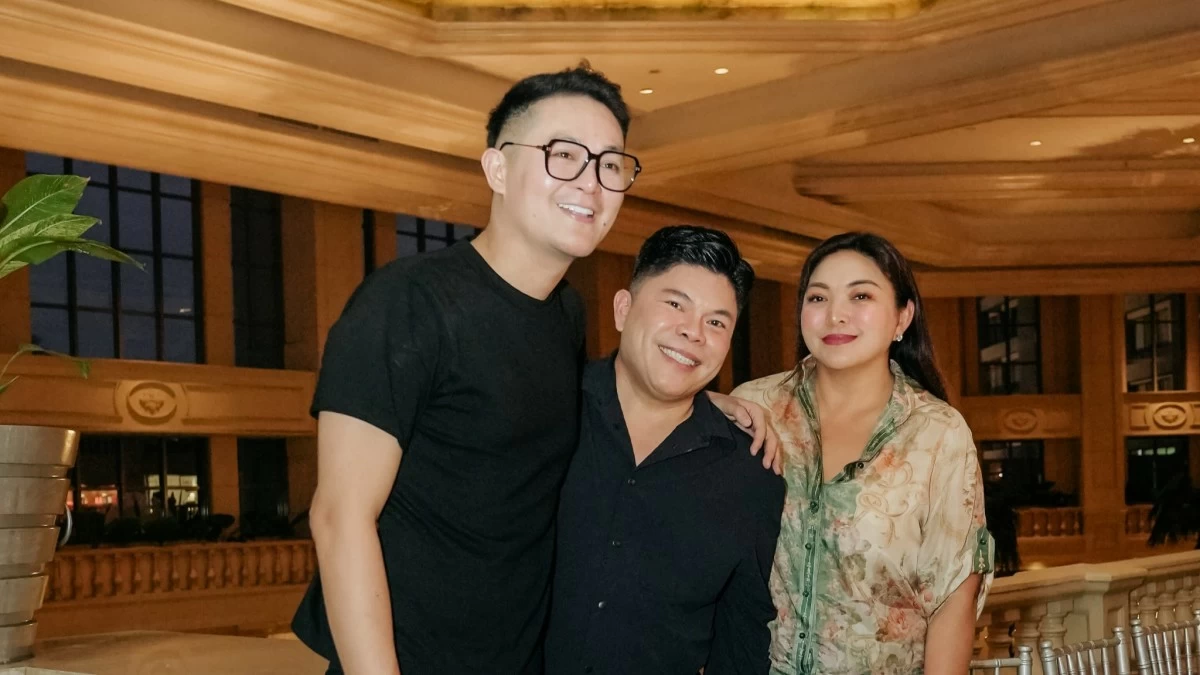 Michael Leyva, Teddy Manuel, and Charisse Tinio