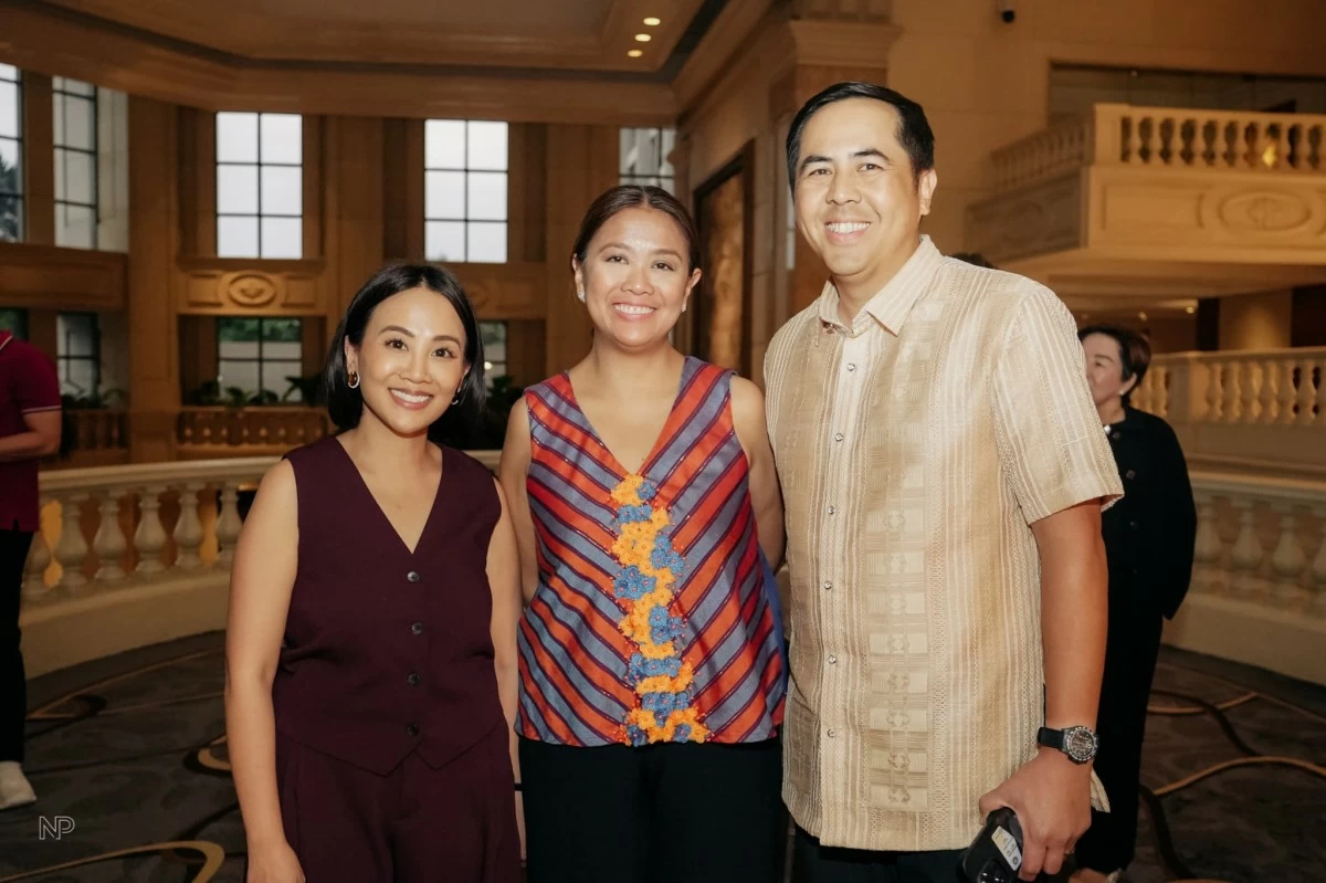 Anne Binay Alcantara, Makati Mayor Nancy Binay, and Steve Naguiat