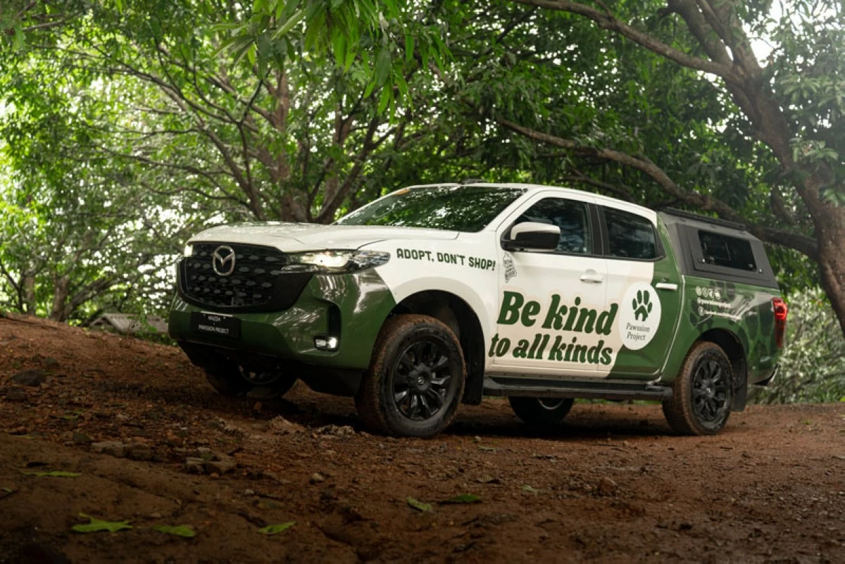 A special Mazda BT-50 pickup has been modified to help serve the needs of Pawssion Project volunteers.