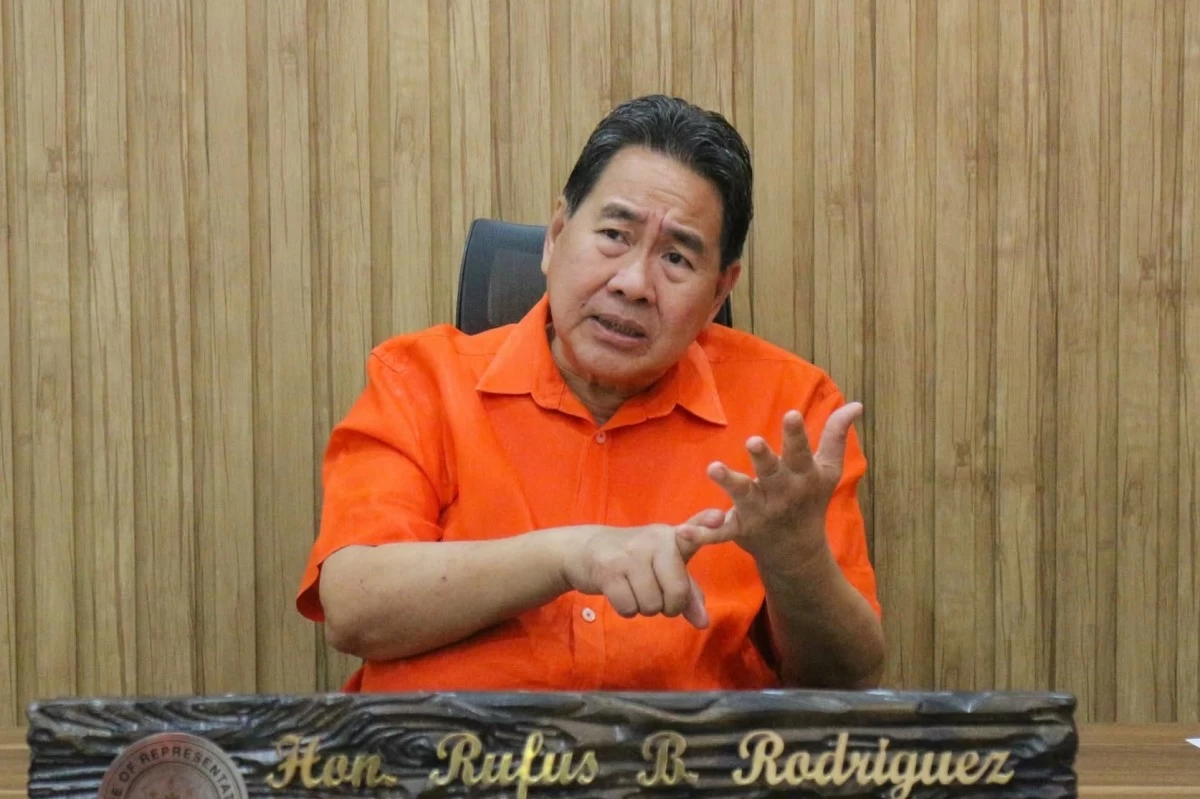 Cagayan de Oro City 2nd district Rep. Rufus Rodriguez (Facebook)