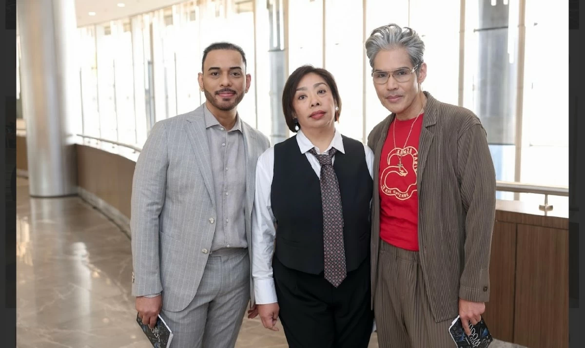 Chris Mohnani, Chari Arespacochaga, and Clint Ramos