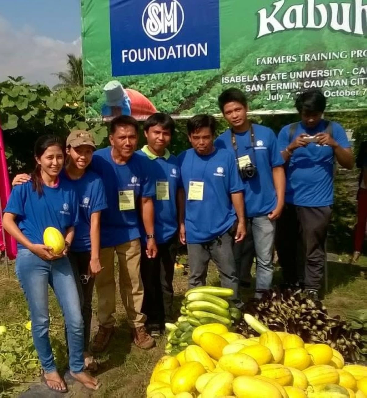 A 2015 Throwback. Boy joins the Kabalikat sa Kabuhayan Farming Program of SM Foundation, which he calls a turning point of his life.
