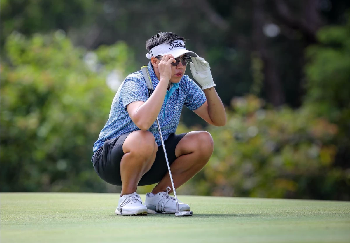 Sarah Ababa stays at the helm after two rounds in the women's side of the ICTSI Caliraya Springs Championship.