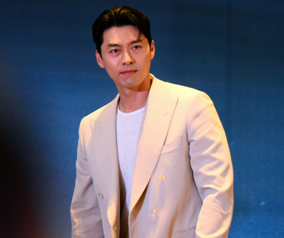 Korean star Hyun Bin at his press conference at Solaire Resort Entertainment City on Aug. 8 (Jonathan Hicap) 
