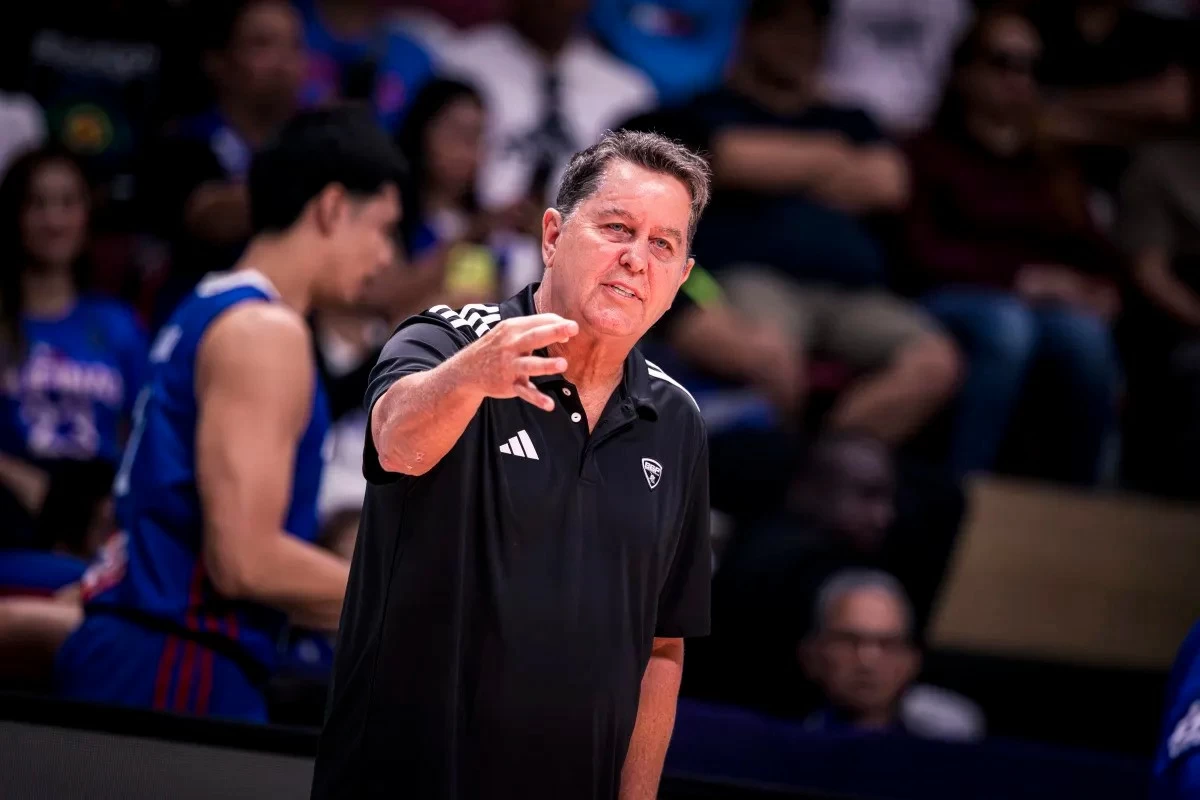 Gilas Pilipinas coach Tim Cone