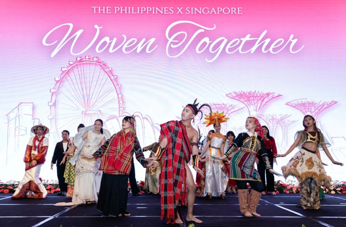 The evening’s celebration also featured an exciting fashion showcase by students from Singapore's Temasek Polytechnic and Rizal Technological University