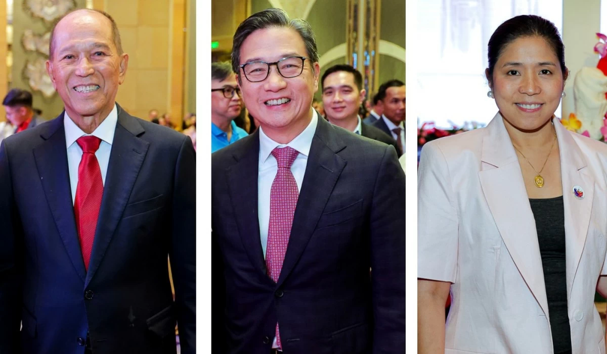 Former Secretary of National Defense Delfin Lorenzana, Chairman of Toyota Motor Philippines Alfred V. Ty, and Secretary of Budget and Management Philippines Amenah Pangandaman
      
	   
