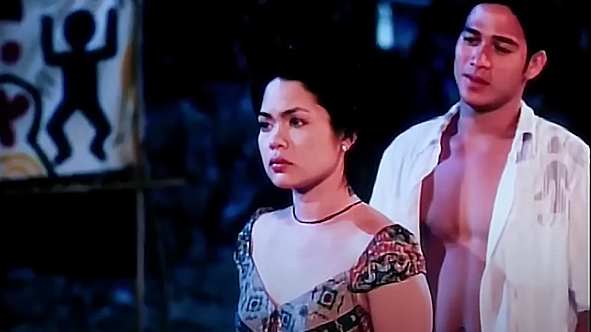 Judy Ann with Piolo Pascual in their movie 'Till there was you.'