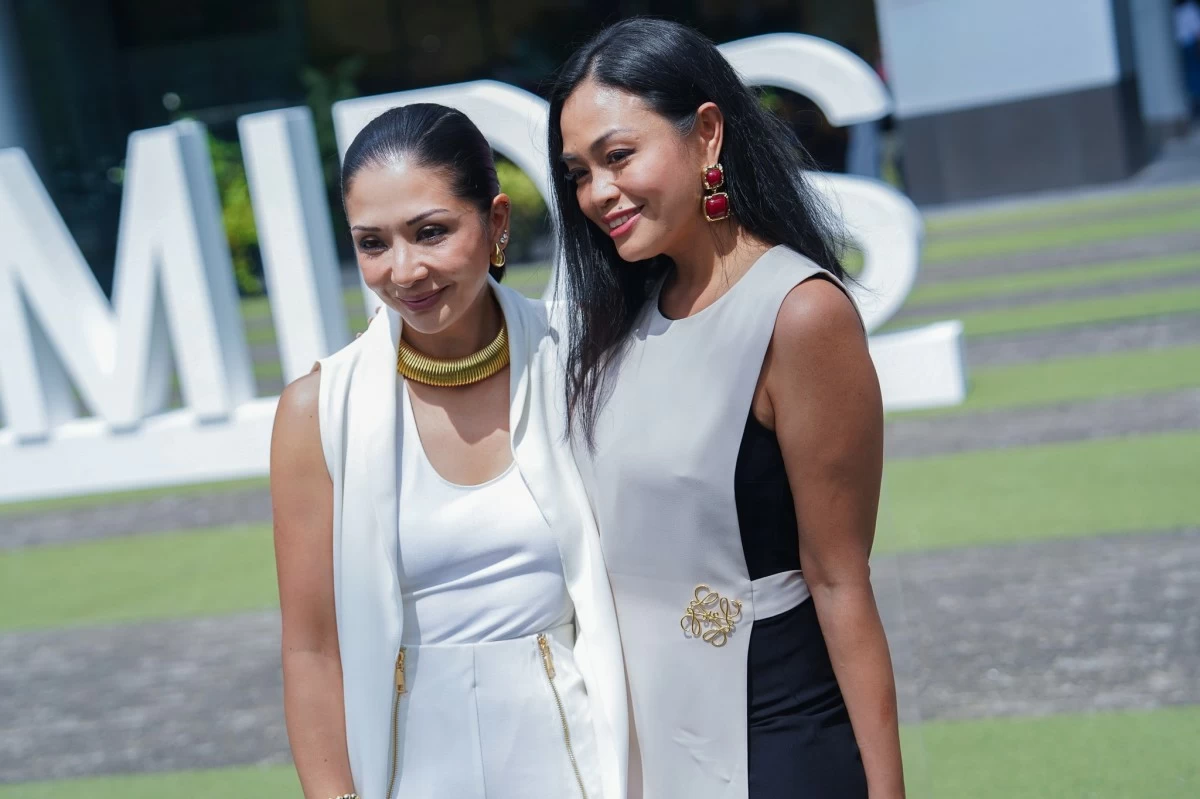 Cat Arambulo Antonio and PIID Vice President Cyndi Fernandez Beltran