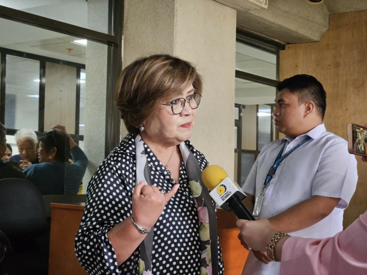 Mamamayang Liberal (ML) Party-list Rep. Leila de Lima (Ellson Quismorio/ MANILA BULLETIN)