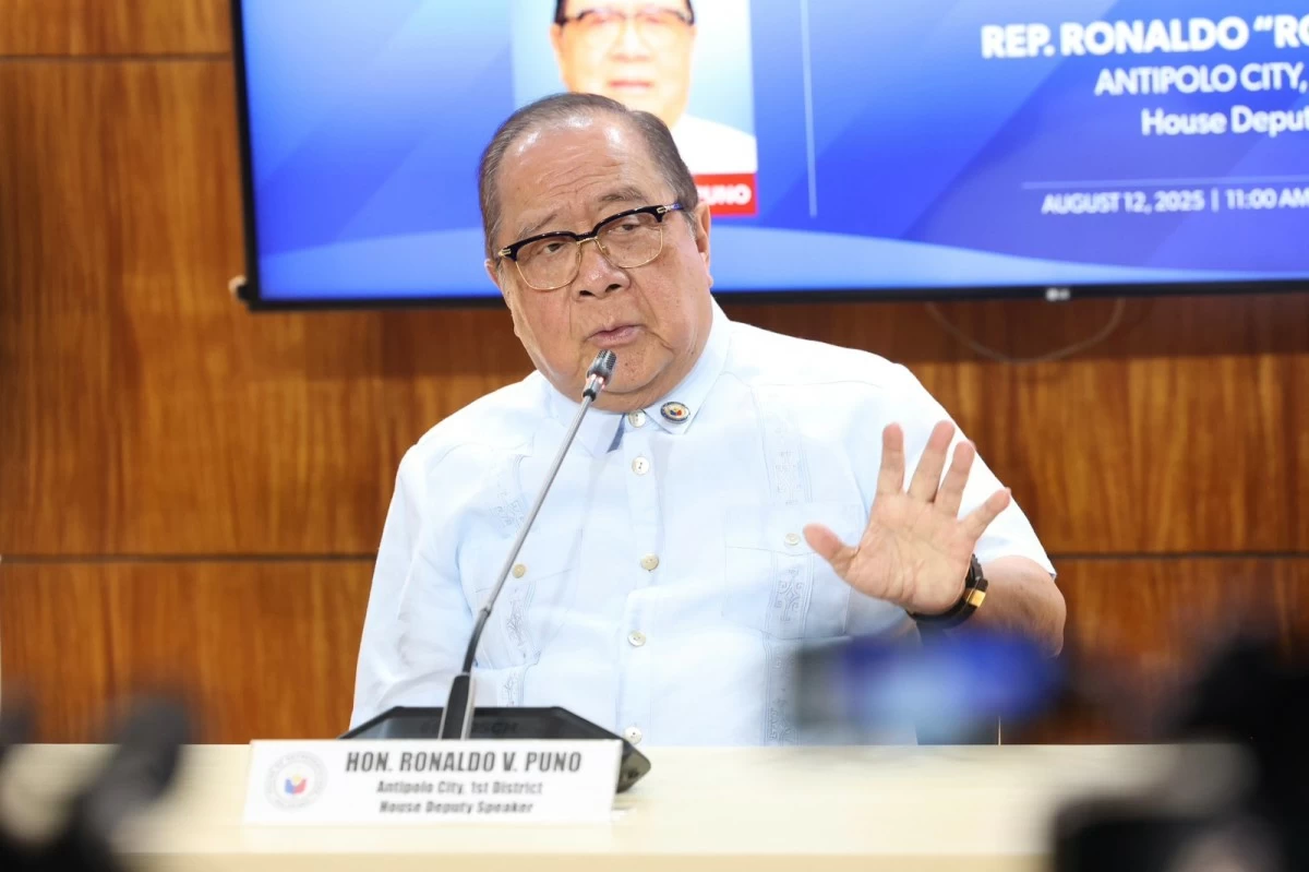 Deputy Speaker Antipolo City 1st district Rep. Ronaldo "Ronnie" Puno (PPAB)