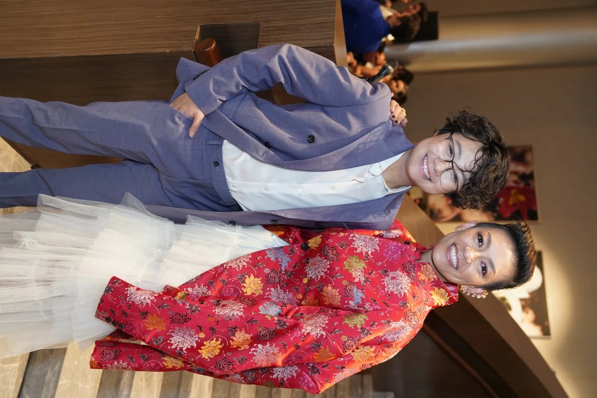 Nic Chien and Joyce Oreña