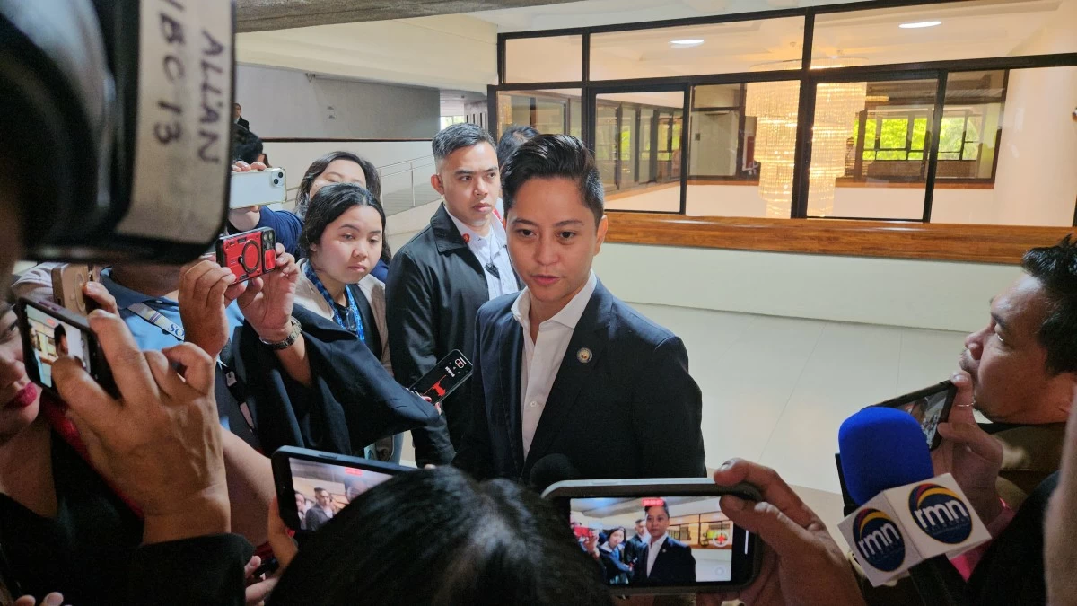 House Majority Leader Ilocos Norte 1st district Rep. Sandro Marcos (Ellson Quismorio/ MANILA BULLETIN)